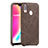 Custodia Lusso Pelle Cover per Huawei Nova 3e Marrone