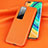 Custodia Lusso Pelle Cover per Huawei Nova 7 Pro 5G Arancione
