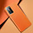 Custodia Lusso Pelle Cover per Huawei P40 Pro Arancione