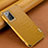 Custodia Lusso Pelle Cover per Samsung Galaxy Note 20 5G Giallo