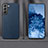Custodia Lusso Pelle Cover per Samsung Galaxy S23 5G Blu