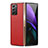Custodia Lusso Pelle Cover per Samsung Galaxy Z Fold2 5G Rosso