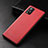 Custodia Lusso Pelle Cover per Vivo V20 Pro 5G Rosso