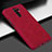 Custodia Lusso Pelle Cover per Xiaomi Redmi 9 Rosso