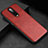 Custodia Lusso Pelle Cover per Xiaomi Redmi K30 5G Rosso