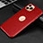 Custodia Lusso Pelle Cover R01 per Apple iPhone 11 Pro Rosso