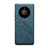 Custodia Lusso Pelle Cover R01 per Huawei Mate 40 Pro+ Plus Blu