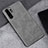 Custodia Lusso Pelle Cover R01 per Huawei P30 Pro New Edition Grigio