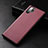 Custodia Lusso Pelle Cover R01 per Samsung Galaxy Note 10 Plus 5G Rosso