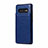 Custodia Lusso Pelle Cover R01 per Samsung Galaxy S10 Plus Blu