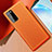 Custodia Lusso Pelle Cover R01 per Samsung Galaxy S20 5G Arancione