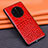 Custodia Lusso Pelle Cover R02 per Huawei Mate 40 RS Rosso