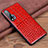 Custodia Lusso Pelle Cover R02 per Huawei Nova 6 Rosso