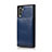 Custodia Lusso Pelle Cover R02 per Samsung Galaxy Note 10 5G Blu