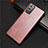 Custodia Lusso Pelle Cover R02 per Samsung Galaxy Note 20 5G Oro Rosa