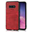 Custodia Lusso Pelle Cover R02 per Samsung Galaxy S10e Rosso
