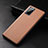 Custodia Lusso Pelle Cover R02 per Samsung Galaxy S20 5G Arancione