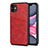 Custodia Lusso Pelle Cover R03 per Apple iPhone 11 Rosso