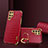 Custodia Lusso Pelle Cover R03 per Samsung Galaxy S22 Ultra 5G Rosso