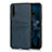 Custodia Lusso Pelle Cover R04 per Huawei Honor 20S Blu