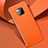 Custodia Lusso Pelle Cover R04 per Huawei Mate 20 Pro Arancione