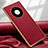 Custodia Lusso Pelle Cover R04 per Huawei Mate 40 Pro Rosso
