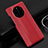 Custodia Lusso Pelle Cover R04 per Huawei Mate 40 RS Rosso