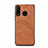 Custodia Lusso Pelle Cover R04 per Huawei P30 Lite New Edition Arancione