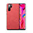 Custodia Lusso Pelle Cover R04 per Huawei P30 Pro New Edition Rosso