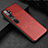 Custodia Lusso Pelle Cover R04 per Xiaomi Mi Note 10 Rosso