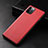 Custodia Lusso Pelle Cover R05 per Apple iPhone 12 Pro Max Rosso