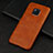 Custodia Lusso Pelle Cover R05 per Huawei Mate 20 Pro Arancione