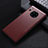 Custodia Lusso Pelle Cover R05 per Huawei Mate 30E Pro 5G Rosso Rosa