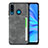 Custodia Lusso Pelle Cover R05 per Huawei P30 Lite XL Grigio