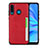 Custodia Lusso Pelle Cover R05 per Huawei P30 Lite XL Rosso