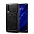 Custodia Lusso Pelle Cover R05 per Huawei P30 Nero
