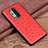 Custodia Lusso Pelle Cover R05 per OnePlus 8 Pro Rosso