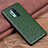 Custodia Lusso Pelle Cover R05 per OnePlus 8 Pro Verde