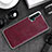 Custodia Lusso Pelle Cover R06 per Huawei Honor 20 Pro Rosso Rosa