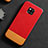 Custodia Lusso Pelle Cover R06 per Huawei Mate 20 Pro Rosso