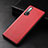 Custodia Lusso Pelle Cover R06 per Huawei Nova 6 Rosso