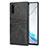 Custodia Lusso Pelle Cover R06 per Samsung Galaxy Note 10 Nero