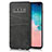 Custodia Lusso Pelle Cover R06 per Samsung Galaxy S10 Plus Nero
