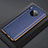 Custodia Lusso Pelle Cover R07 per Huawei Mate 30E Pro 5G Blu