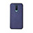 Custodia Lusso Pelle Cover R07 per OnePlus 8 Blu