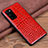 Custodia Lusso Pelle Cover R08 per Huawei Honor View 30 Pro 5G Rosso