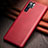 Custodia Lusso Pelle Cover R11 per Huawei P30 Pro Rosso