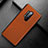 Custodia Lusso Pelle Cover S01 per OnePlus 8 Pro Arancione