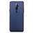 Custodia Lusso Pelle Cover S01 per Oppo A11X Blu