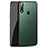 Custodia Lusso Pelle Cover S01 per Oppo A31 Verde